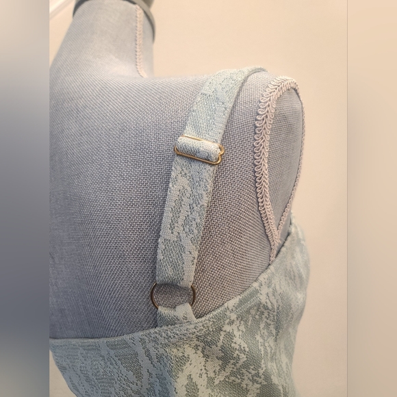 Haute Monde Lace Corset Cropped Top Size Medium - Picture 11 of 16